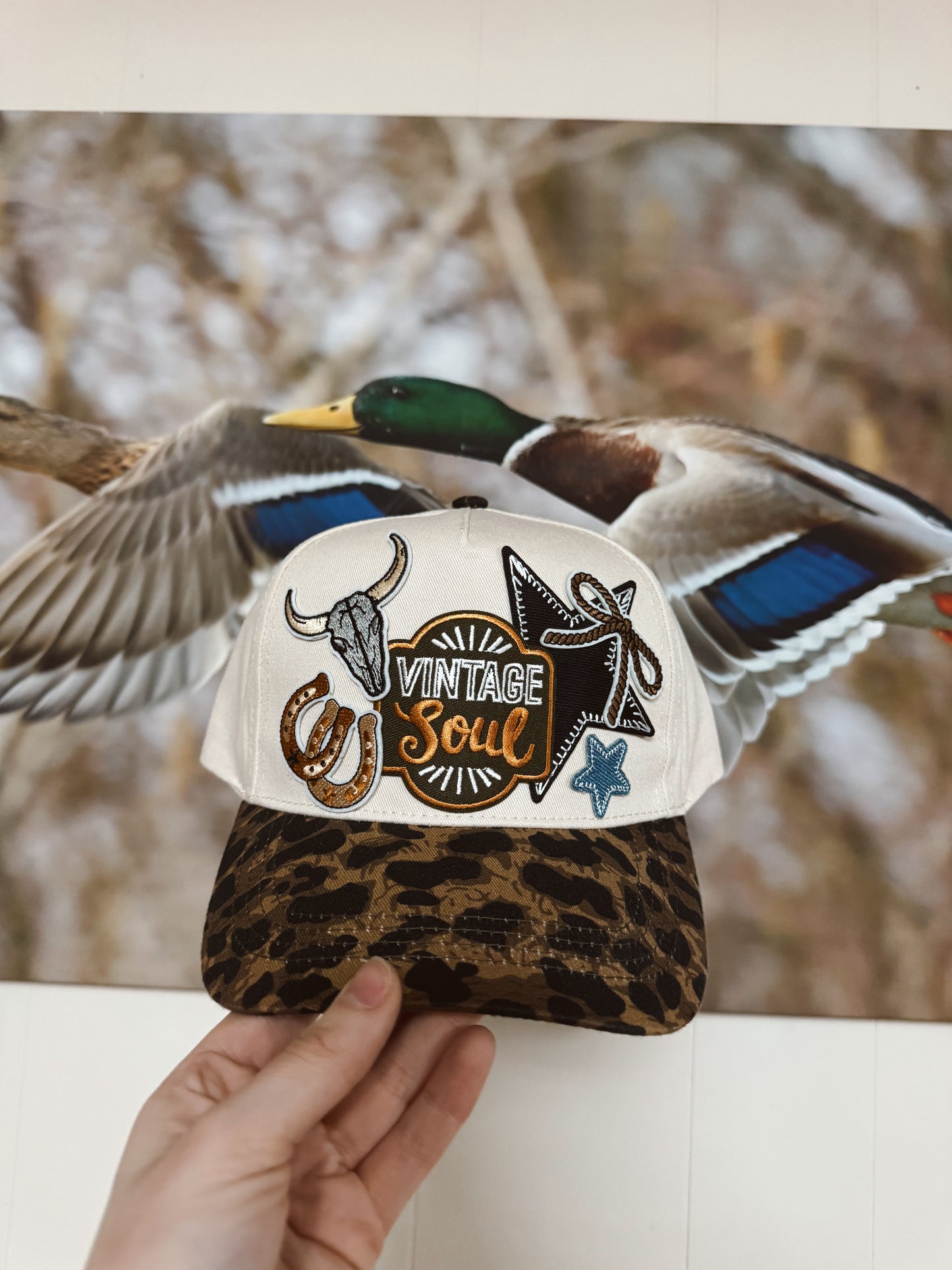 The Leopard Vintage Soul Hat