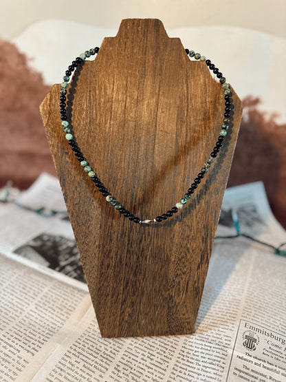 The Black Onyx Torpedo Necklace