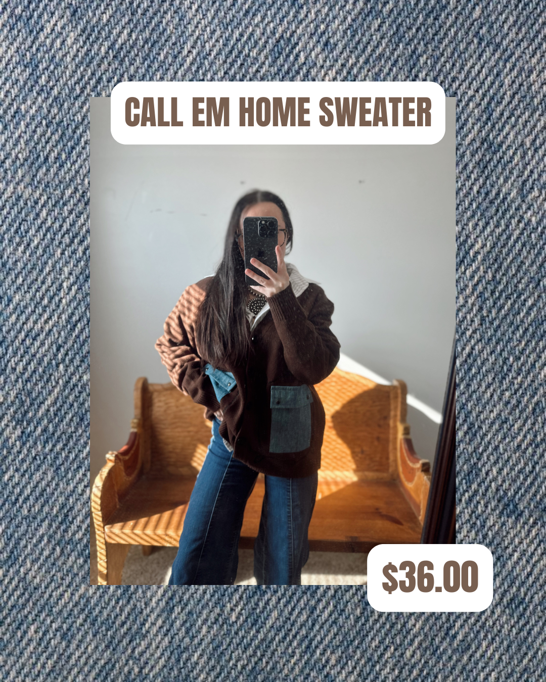 Call Em Home Sweater