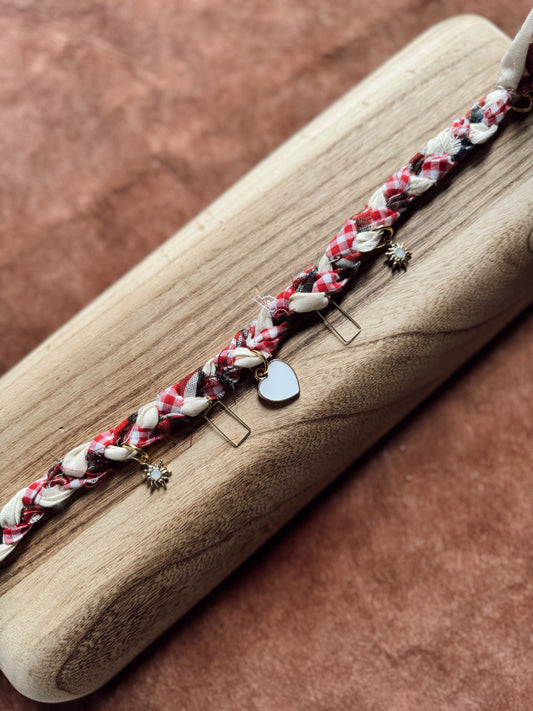 The Plain Jane Gingham Bandana Necklace