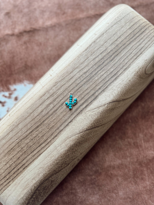 The Turquoise Cactus - Custom Charm Bar