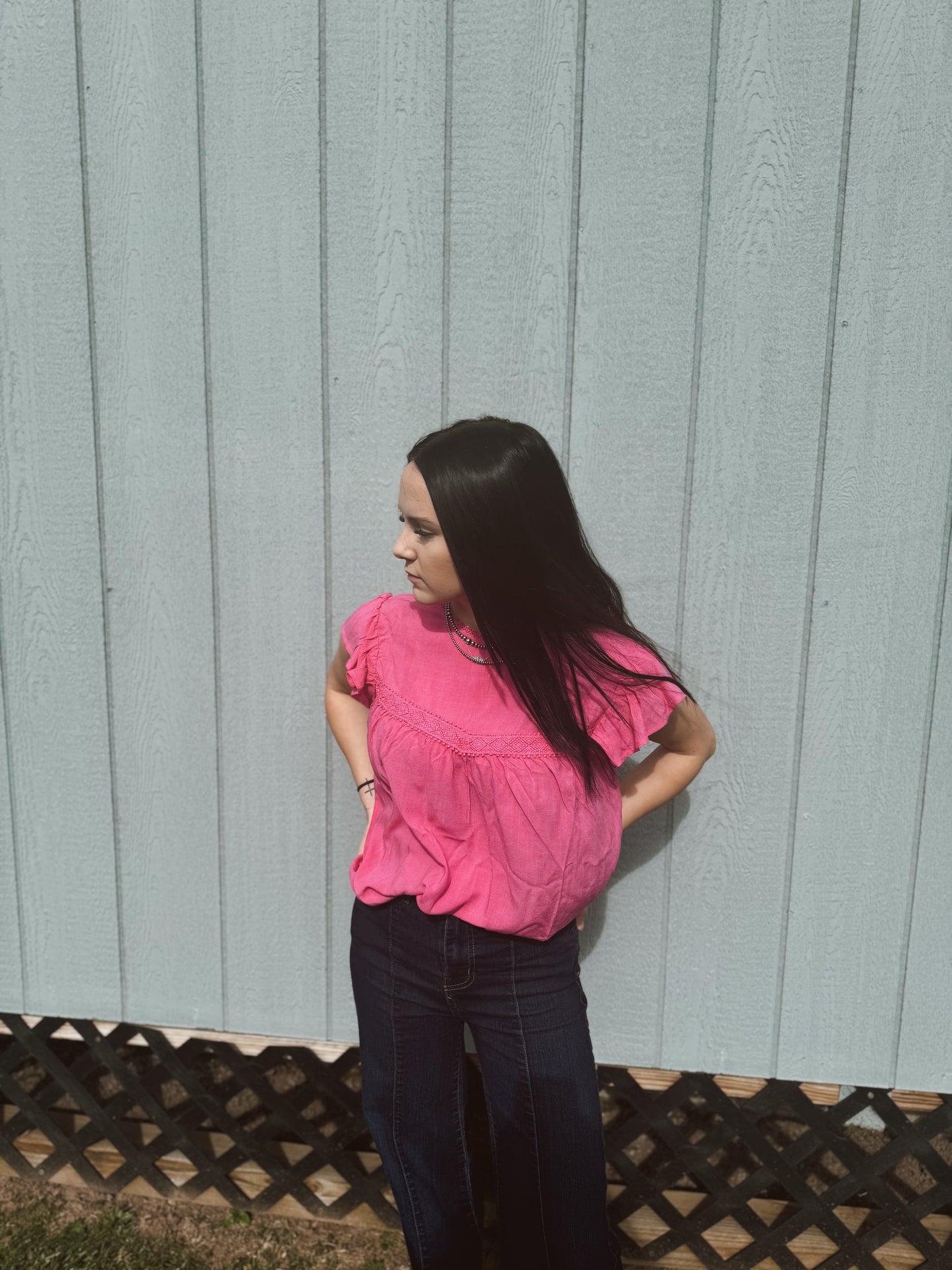 The Pink Show Blouse