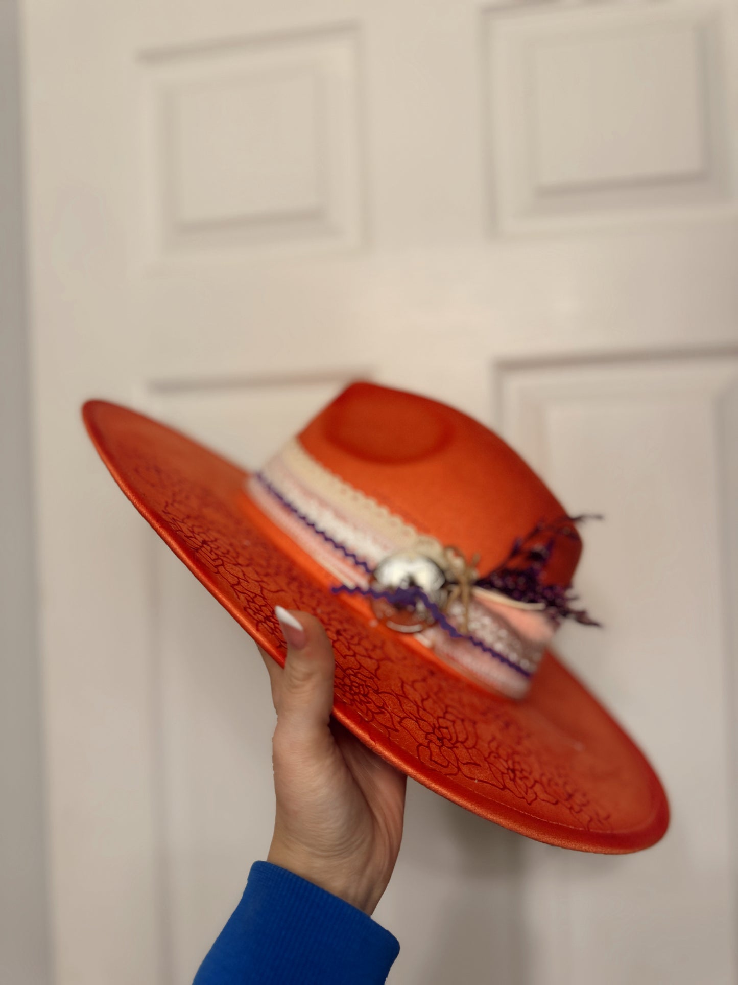 The Pinky Floral Hat