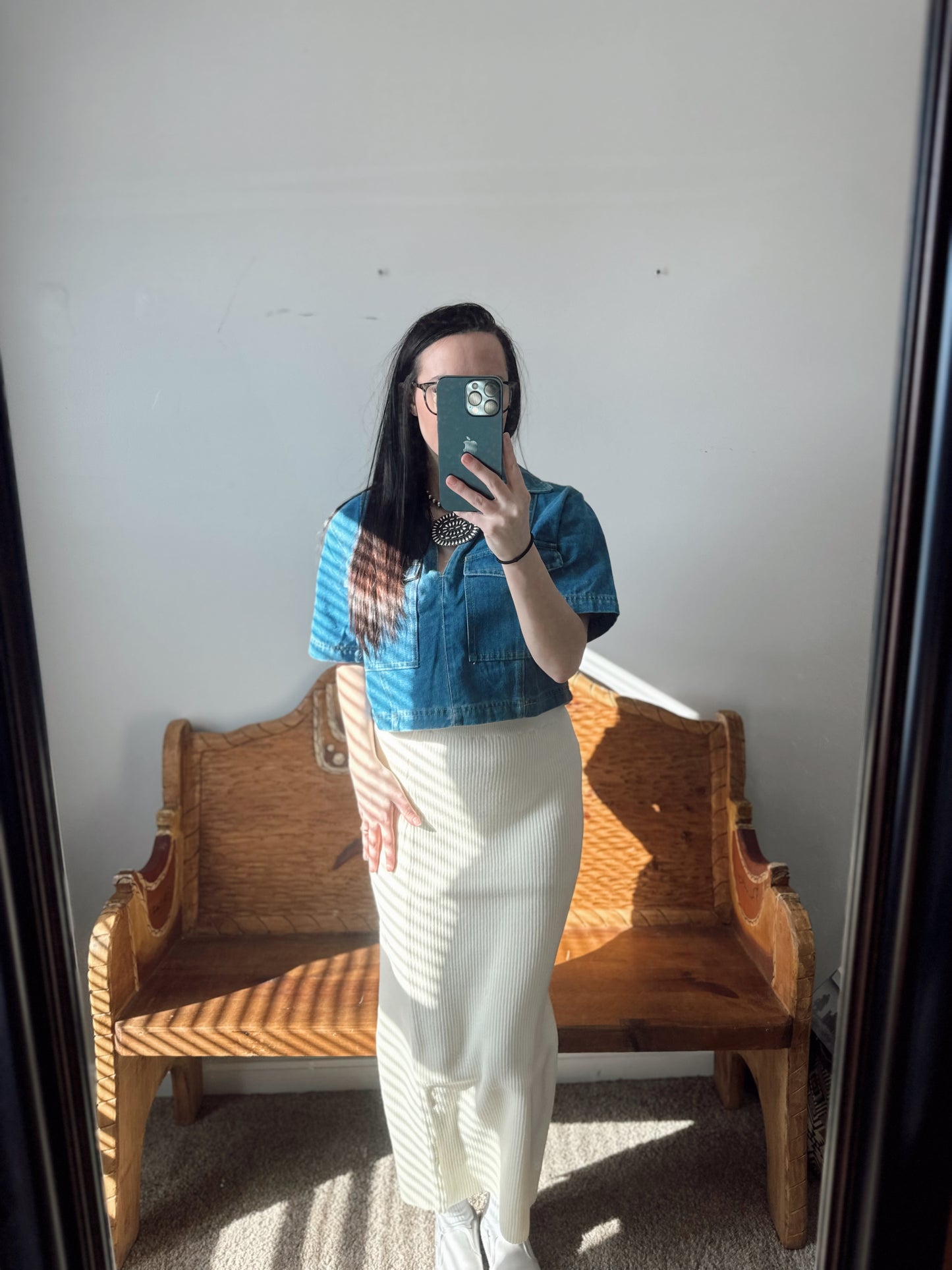 The Back To Basics Wild Knit Skirt