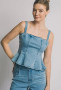 The Remi Denim Top