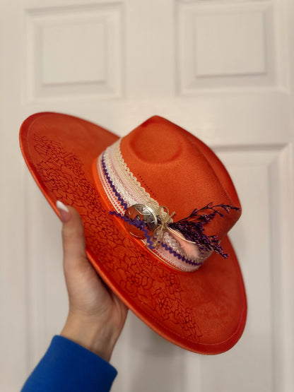 The Pinky Floral Hat