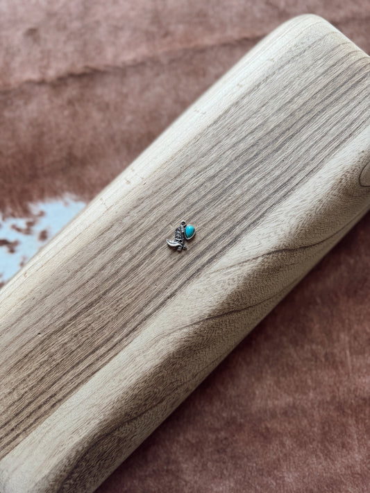 Turquoise Boot - Custom Charm Bar